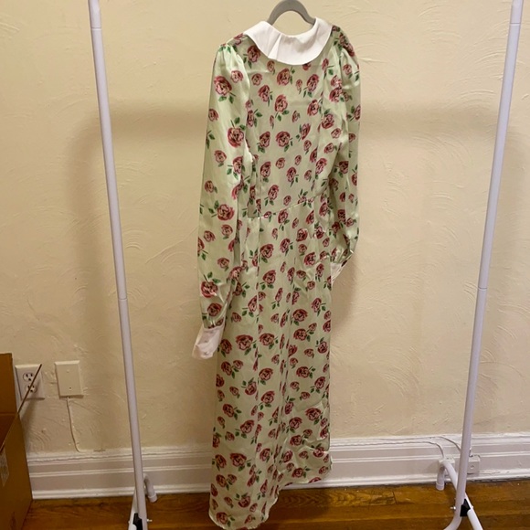 Silken midi dress - Picture 3 of 4